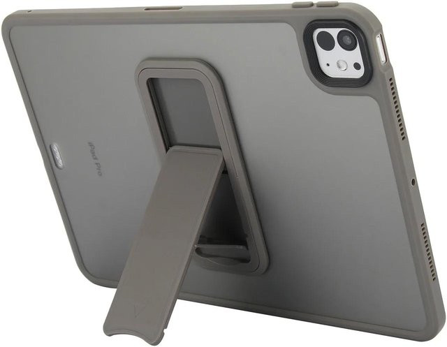 Matte Standhülle von Rui Di für iPad Pro, Air und Mini in Grau, durchscheinend - Bild 1