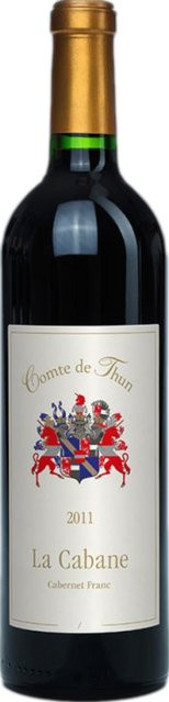 Comte de Thun La Cabane Cabernet Franc trocken 2014 Rotwein Vin de France 0,75 l - Bild 1