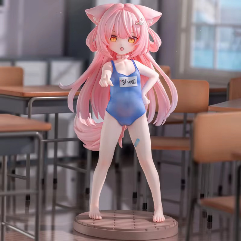 Apaffa Mengying Anime-Mädchen Dream Sakura Actionfigur, mit Wechselkleidung - Bild 2