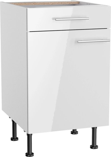 Optifit Küchen-Unterschrank Rurik in Weiß, B/T/H: 50 x 58,4 x 87 cm - Bild 1