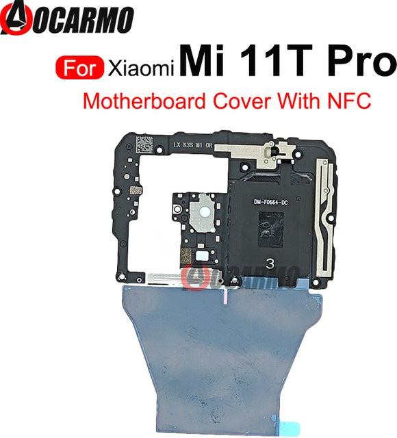 Xiaomi Motherboard-Abdeckung mit NFC-Modul in Schwarz als Ersatzteil für dein Xiaomi 11T Pro - Bild 1