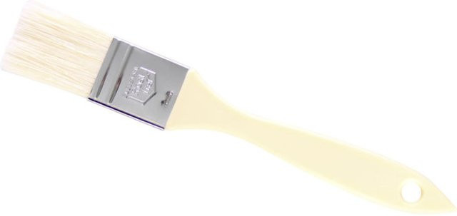 Schneider Pastry Brush mit Kunst- und Schweineborsten, weiß, Länge: 20,5 cm, Breite: 3,5 cm, Höhe: 0,4 cm - Bild 1