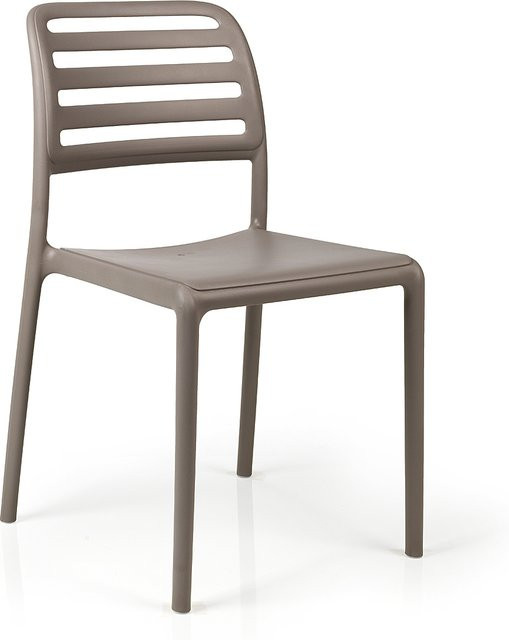 Nardi Costa Bistrot Stuhl aus Kunststoff in Beige oder Braun matt - Bild 1