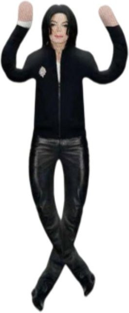 Yiran Health & Beauty Michael Jackson Plüschtier, abstrakte Figur, ab 14 Jahren - Bild 1