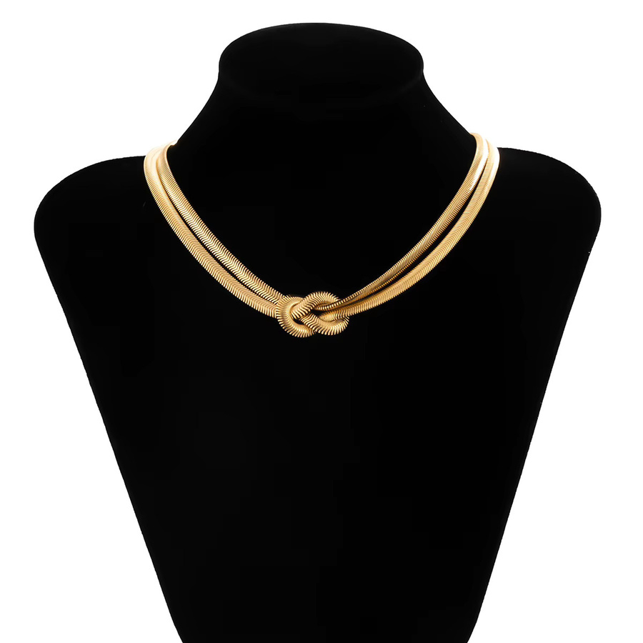 Lacteo Halskette, Gold, Vintage, Damen - Bild 3