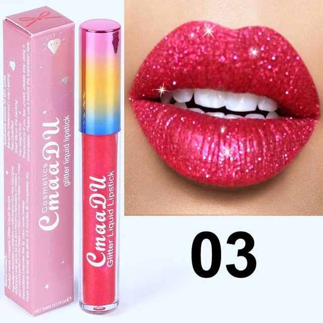 CmaaDU Diamond Symphony Lippenstift, 03, Metallic, Shiny Matte - Bild 1