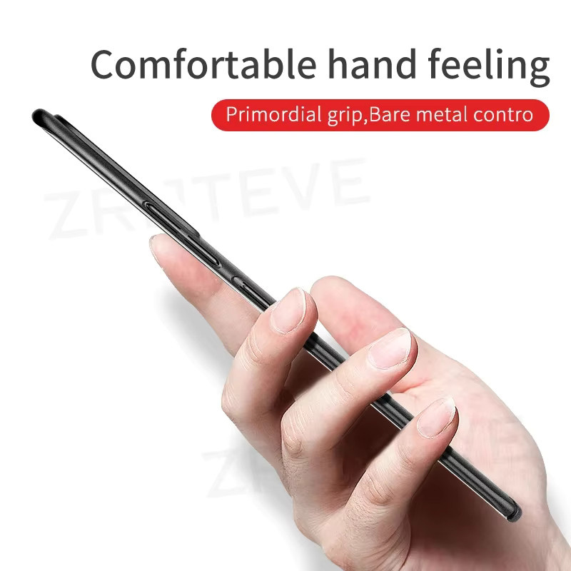 ZROTEVE Slim Matte Schutzhülle aus hartem PC für Oppo Realme GT Neo 2 3 3T Pro 5G in Schwarz - Bild 3