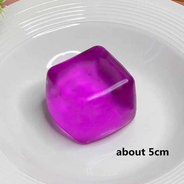 BC Pet Supplies Maltose Eiswürfel Squishy, Stressabbau, violett - Bild 1