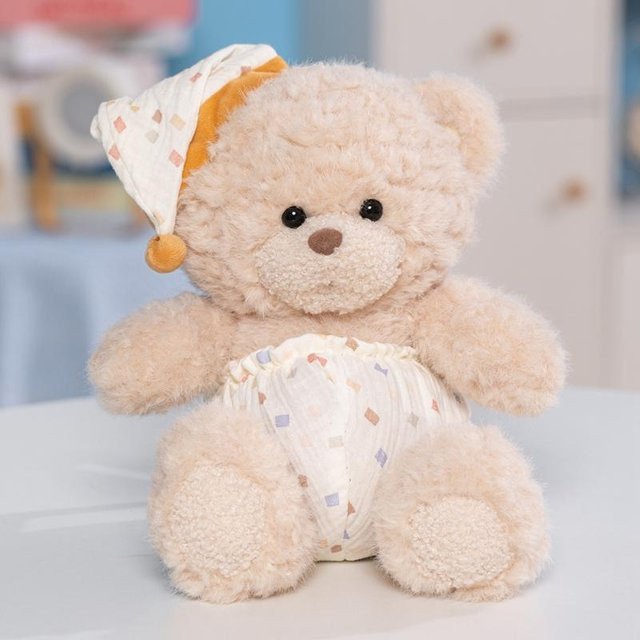 Yiran toy Dingdang Pyjama-Bär, Plüschtier, 25cm - Bild 1