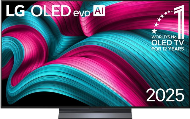 LG OLED evo AI TV OLED55C58LA 139 cm (55 Zoll) 4K Ultra HD Smart-TV in Schwarz - Bild 1