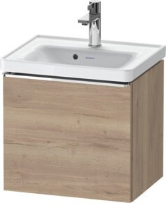 Duravit Waschtischunterschrank D-Neo in Eiche Marmor und Weiß, B/T/H: 48,4 x 37,2 x 44 cm - Bild 1