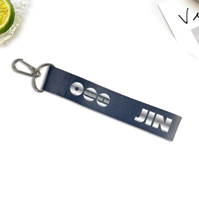 BTS Schlüsselband, Denim, Dunkelblau, Unisex - Bild 1