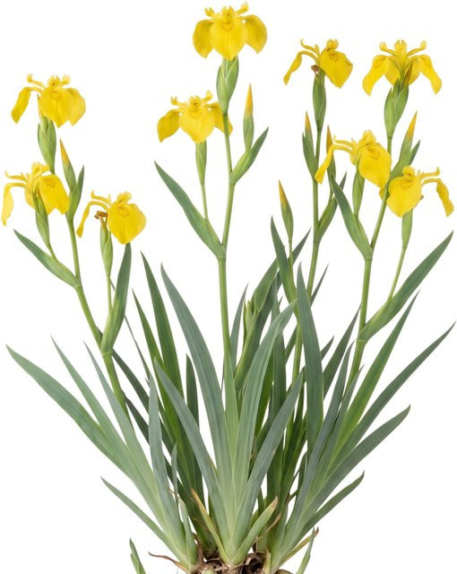 LaCaTho Sumpf-Schwertlilie Samen Iris Pseudacorus gelbe Teichpflanze 300 Stück - Bild 1