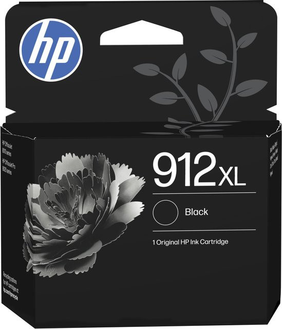 HP 912XL Original Druckerpatrone Schwarz für HP OfficeJet 8010 und 8020 All-in-One Druckerserien - Bild 1