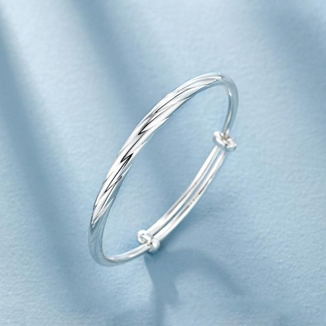Armband 999 Sterling Silber, Damen, gray - Bild 1