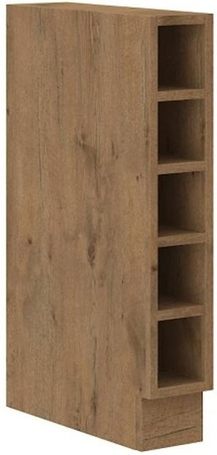 Vigo Unterschrank Regal Lancelot in Eiche, Breite: 15 cm - Bild 1