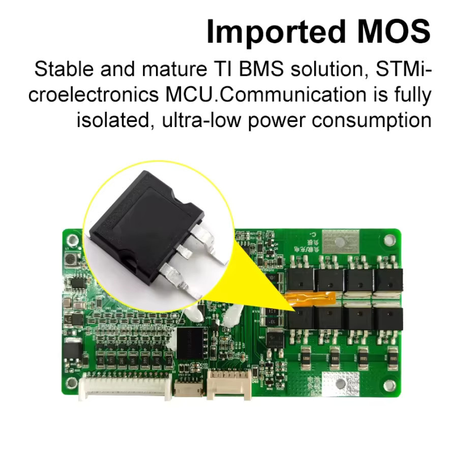 Super SOCO Smart BMS 16-20S Batterie-Management-System für Lithium LiFePo4 E-Bike Batterien - Bild 2