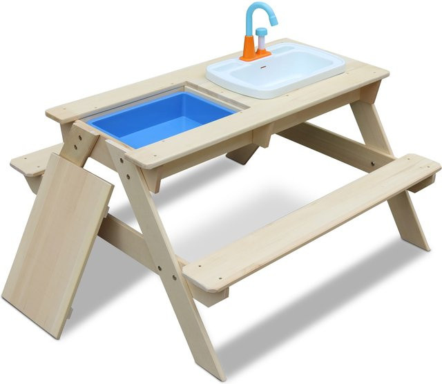 Coemo Kindersitzgruppe und Matschtisch Robin mit Waschbecken - Bild 1