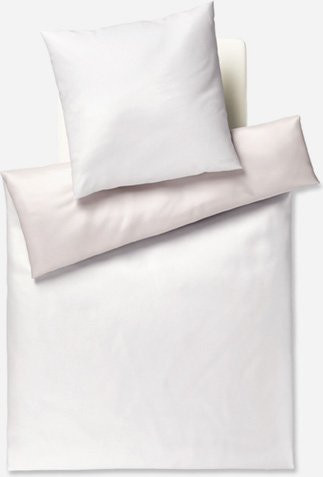 Bettwäsche JOOP! Micro Pattern aus Mako-Satin in Creme/Beige - Bild 1