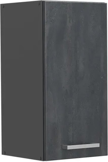Vicco Hängeschrank R-Line Küchenschrank Schwarz Beton Anthrazit B/T/H: 30 x 30 x 30 cm - Bild 2