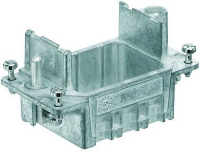 Weidmüller Rahmen HDC-CR16-5B in Silber, 5 Stück - Bild 1