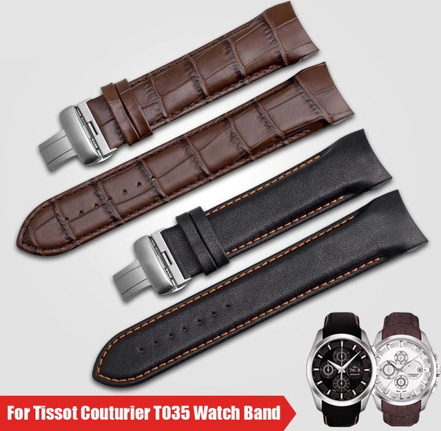 Tissot Uhrenarmband Leder, Unisex - Bild 1