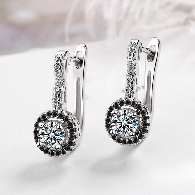 SAY Ohrringe 925 Silber, Zirkonia, Damen - Bild 1