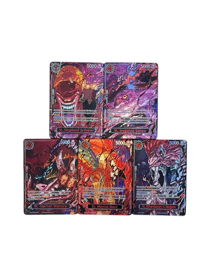 Bandai One Piece TCG Imu Deck 5 Gorosei, Charakterkarte, Englische Texturierte Folienkarte - Bild 3