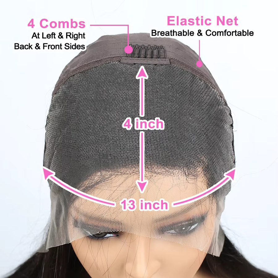 NY Pixie-Cut-Perücke, Echthaar, kurze Bob-Perücke, Damen - Bild 4