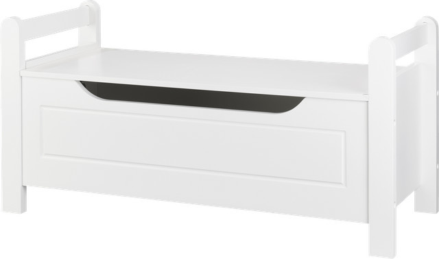 LIVARNO HOME Sitzbank klappbar, weiß, B/T/H: 100 x 38 x 43 cm - Bild 1