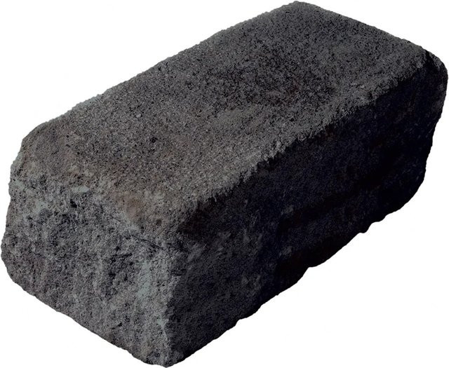 Diephaus Mauerstein Siola-Mini in Schwarz, Naturstein-Optik, B/T/H: 35 x 16,5 x 15 cm - Bild 2