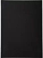 Exacompta Kladde A4 mit Leineneinband in Schwarz, kariert, 150 Blatt, 110 g/m² - Bild 1