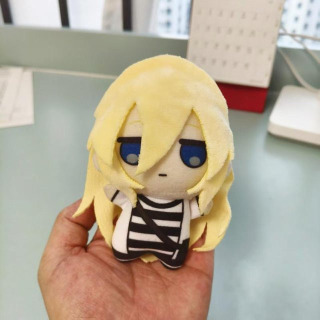 Angels of Death Zack Rachel Chibi Mini Plüschpuppe, Schlüsselanhänger, beige, ab 18 Jahren - Bild 1