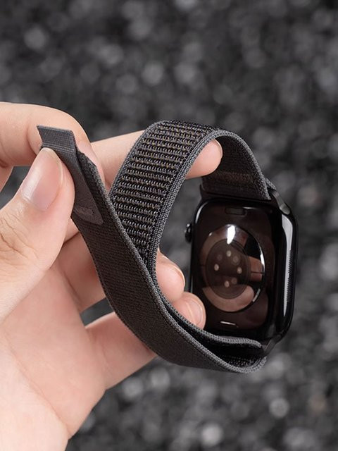 Trail Loop Uhrenarmband, Textil/NATO, Schwarz, Unisex - Bild 1