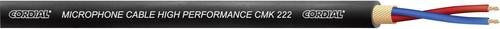 Cordial CMK 222 BLACK Mikrofonkabel 2 x 0.22mm² Schwarz Meterware - Bild 1