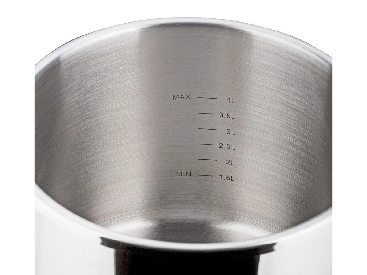 GSW Schnellkochtopf System Plus aus Edelstahl in Silber, Durchmesser: 22 cm, Volumen: 6 l, inklusive Einsatz - Bild 2