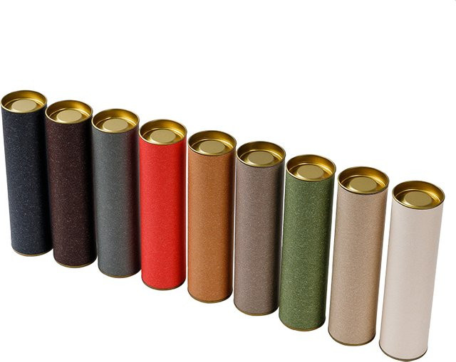 Star Packaging Bedruckbare Papierröhre aus grauem Kraftpapier mit Glanzlaminierung für Lebensmittel und Pharmazeutika - Bild 1