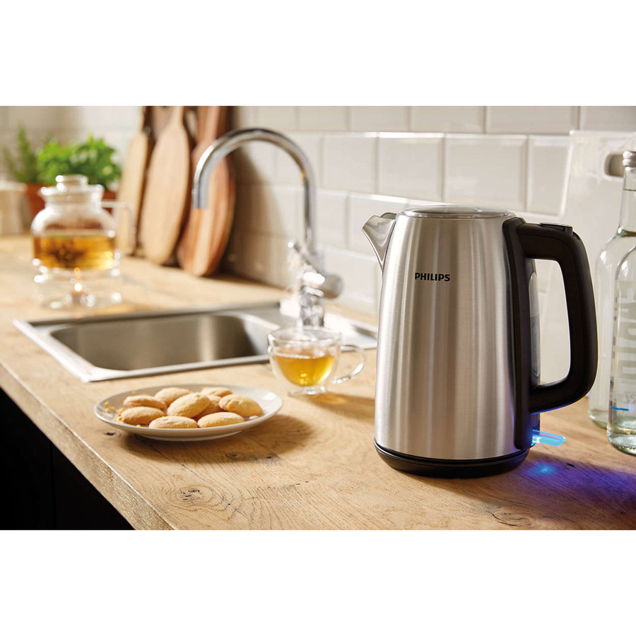 Philips Daily Collection Wasserkocher aus Edelstahl in Silber, 1,7 l - Bild 3