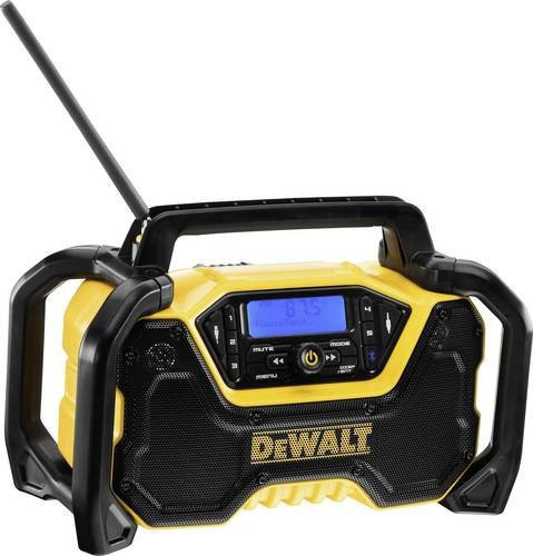 DEWALT Kompakt-Radio mit Bluetooth, DAB+ und FM in Gelb - Bild 1