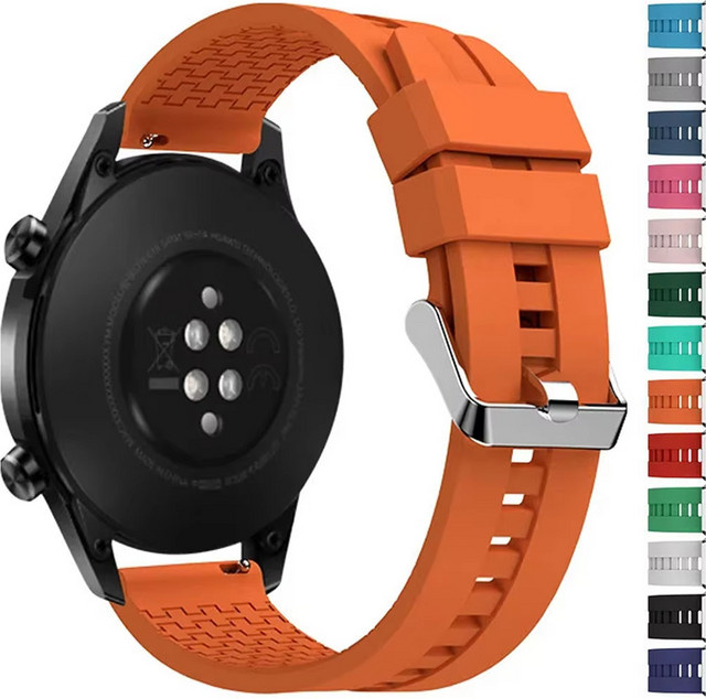 NEY Uhrenarmband Silikon, Schwarz, Unisex - Bild 1