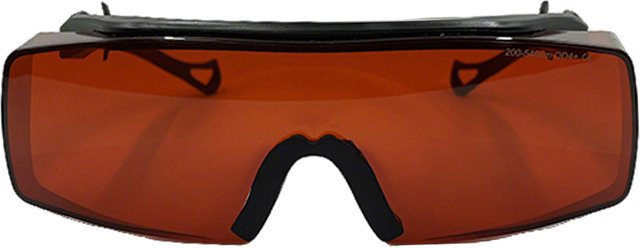 Laserschutzbrille leeyongin für Blau- und Grünlaser 405nm 445nm 450nm 532nm mit CE-Zertifizierung, getönt - Bild 1