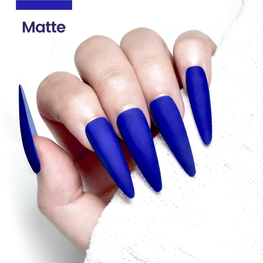 QAZIXU Nagellack-Gel, Klein Blue, Glänzend, 10 ml - Bild 2