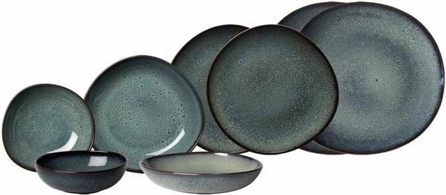 Villeroy & Boch like. Einsteiger-Set 8-teilig aus Steinzeug in Gris - Bild 1