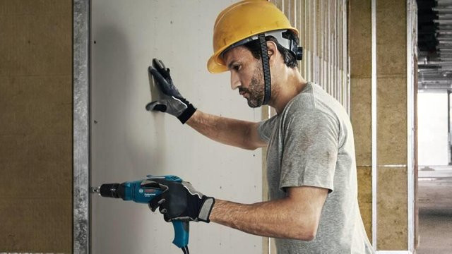 Bosch Professional Trockenbauschrauber GTB 6-50 Netz-Bohrschrauber in Blau und Schwarz - Bild 2