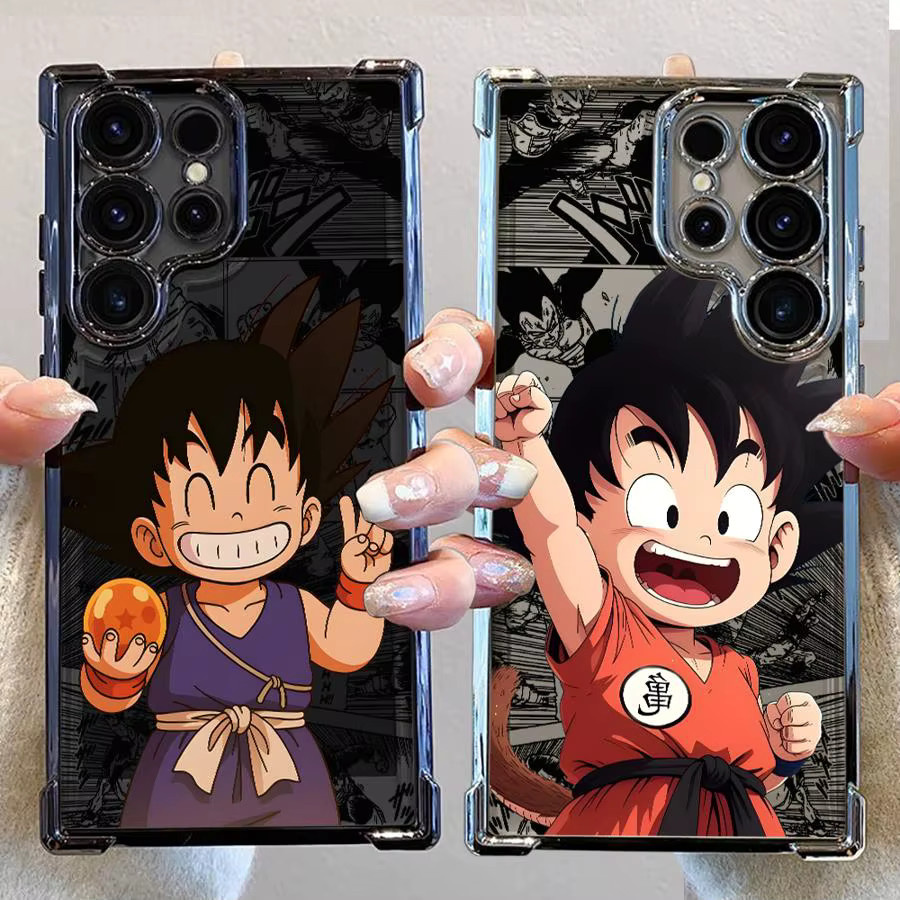 Weiche Handyhülle für Samsung Galaxy S23 S21 Plus S20 FE S22 Ultra S24 S25 Edge mit Dragon Ball Goku Design in Multicolour - Bild 2