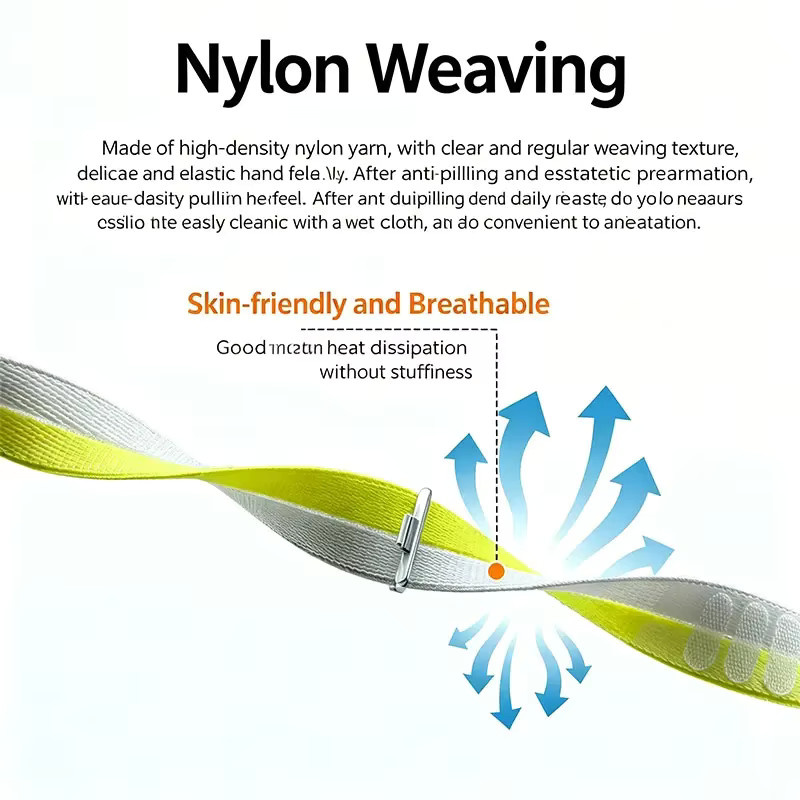 Uhrenarmband Nylon, Bunt, Unisex, für Huawei Watch Fit 5 Pro - Bild 2