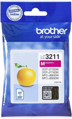 Original Brother Tintenpatrone LC-3211M für Inkjet-Drucker, Farbe: Magenta - Bild 1