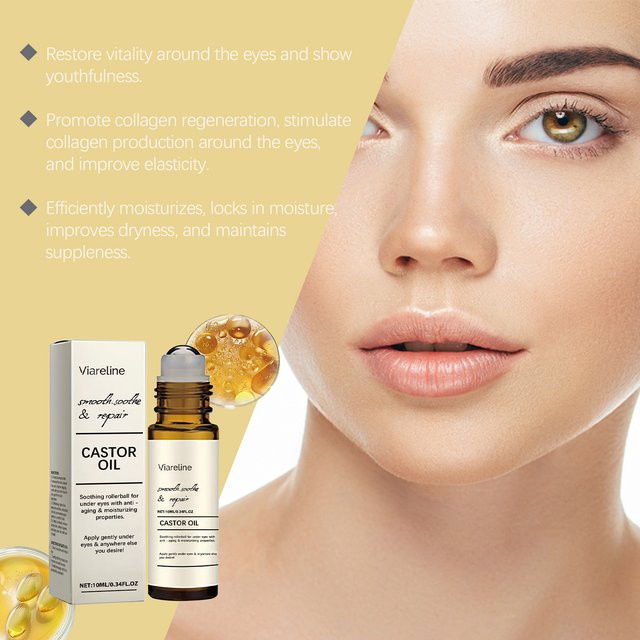 Viareline Rizinusöl Augenserum, 10 ml, Unisex - Bild 1