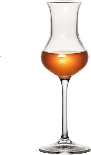Yiran Furniture Kristall Whisky-Glas Copita im italienischen Stil, Tulpenform für Nosing und Verkostung, 80 ml, Transparent - Bild 1