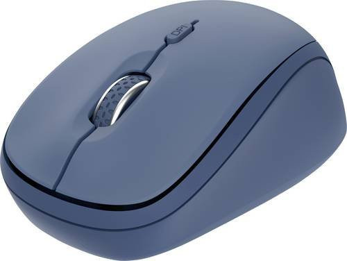 Trust YVI+ Multi-Device Wireless Mouse Blau mit Bluetooth und USB - Bild 1